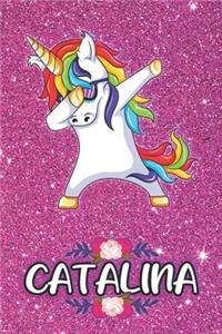 Catalina - Dabbing Unicorn Notebook