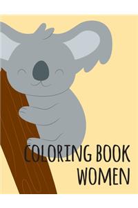 coloring book women