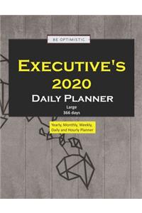 Executive's Daily Planner 2020