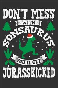 Don't Mess With Sonsaurus You'll Get Jurasskicked