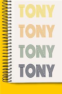 Name TONY A beautiful personalized