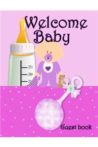 Welcome Baby Guest Book