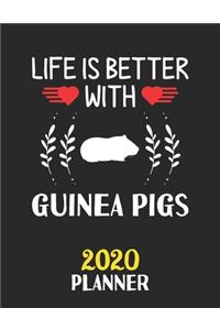 Life Is Better With Guinea Pigs 2020 Planner