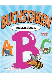 Malblock Buchstaben (German Edition)