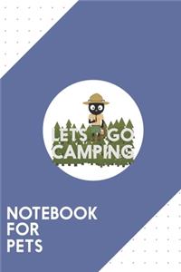 Notebook for Pets
