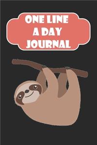One Line A Day Journal