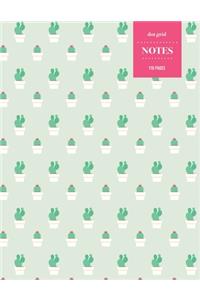 Dot Grid Notes 110 Pages