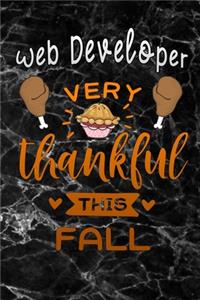 Web Developer very thankful this fall