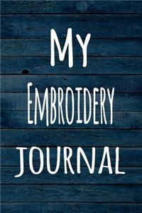 My Embroidery Journal