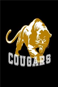Cougars Composition Notebook Journal