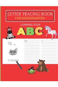 Letter Tracing Book For Kindergarten