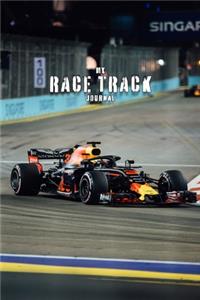 My Race Track Journal Dot Grid Style Notebook