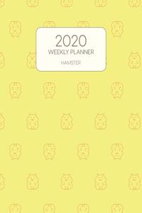 2020 Weekly Planner Hamster