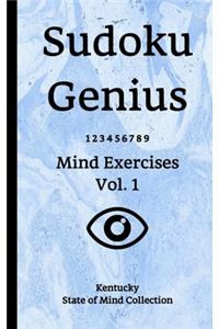 Sudoku Genius Mind Exercises Volume 1