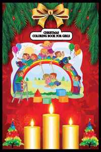 Christmas Coloring Book for Girls