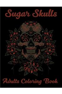 Sugar Skulls Adults Coloring Book