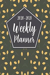 2020-2021 Weekly Planner