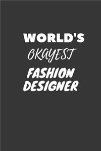 Fashion Designer Notebook