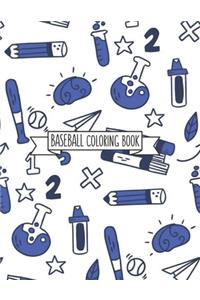 Baseball Coloring Book