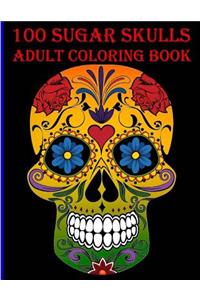 100 Sugar Skulls Coloring Book