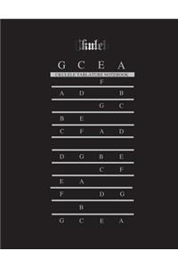 Ukulele Tablature Notebook