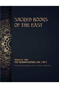 The Vedanta-Sutras: Volume 1 of 3