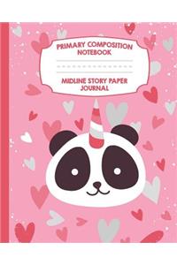 Primary Composition Notebook Midline Story Paper Journal