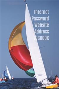 Internet Password Website Address Logbook