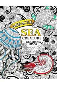 Miracle Sea Creature coloring book