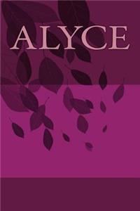 Alyce