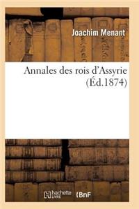 Annales Des Rois d'Assyrie
