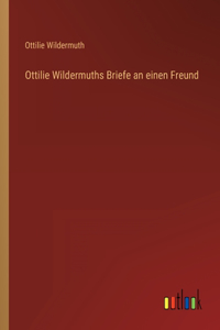 Ottilie Wildermuths Briefe an einen Freund