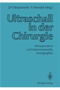Ultraschall in Der Chirurgie