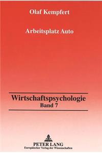 Arbeitsplatz Auto