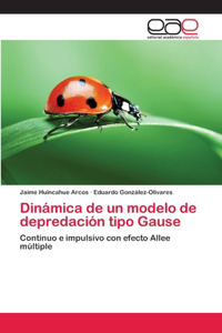 Dinámica de un modelo de depredación tipo Gause