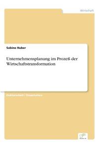 Unternehmensplanung im Prozeß der Wirtschaftstransformation