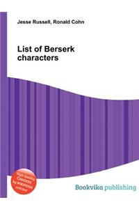 List of Berserk Characters