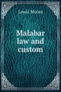 Malabar law and custom