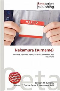 Nakamura (Surname)
