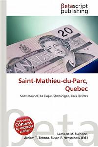 Saint-Mathieu-Du-Parc, Quebec