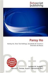 Pansy Ho