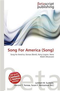 Song for America (Song)