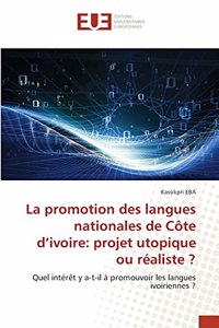 La promotion des langues nationales de Côte d'ivoire