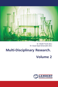 Multi-Disciplinary Research. Volume 2