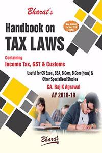 Handbook on TAX LAWS by CA. Raj K. Agrawal