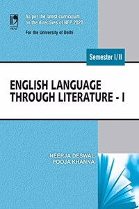 English Language Through Litherature -I (Nep 2020 For The University Of Delhi)