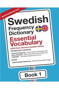 Swedish Frequency Dictionary - Essential Vocabulary