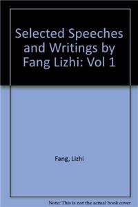 Selected Speeches and Writings by Fang Lizhi