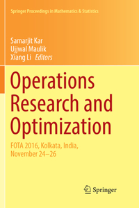 Operations Research and Optimization