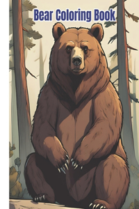 Bear Coloring Book For Kids